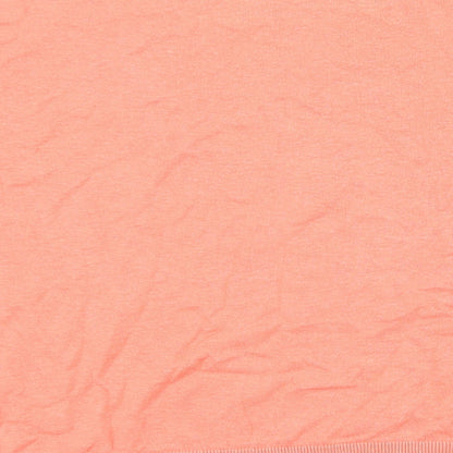 Gap Womens Pink Round Neck Cotton Pullover Jumper Size S