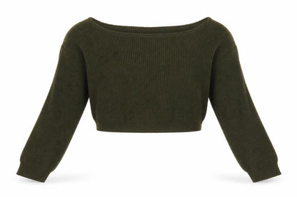 Womens UK Size S PRETTYLITTLETHING Green Pullover Jumper