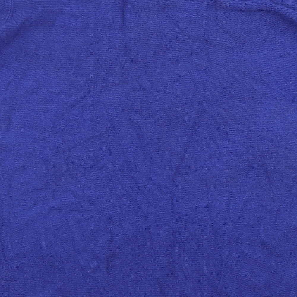 Womens UK Size 14 love knitwear Blue Pullover Jumper