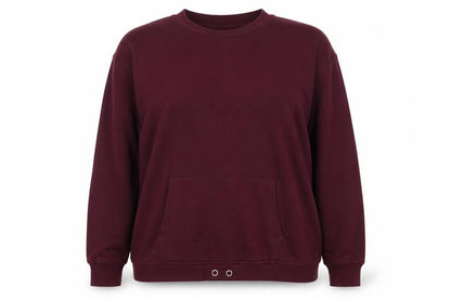 F&F Womens Red Viscose Pullover Sweatshirt Size 18 Pullover