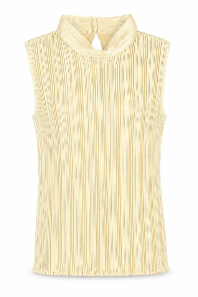Womens UK Size M Nicola Gold Basic Blouse