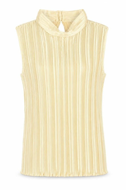 Womens UK Size M Nicola Gold Basic Blouse