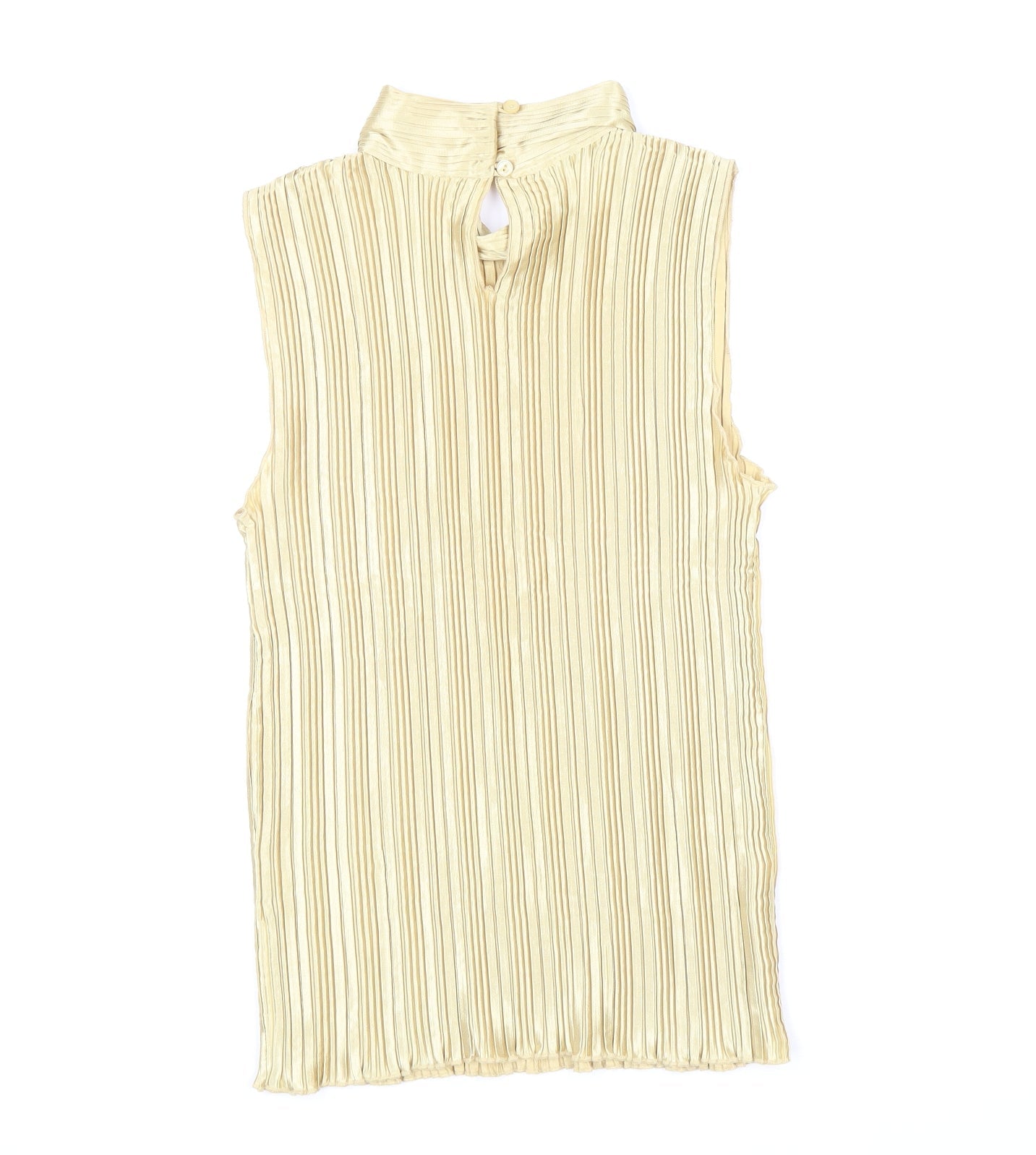 Womens UK Size M Nicola Gold Basic Blouse