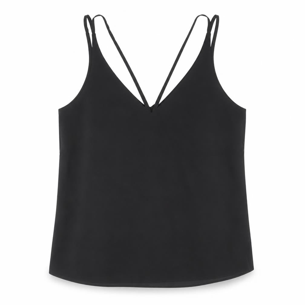 Womens UK Size 6 Topshop Black Camisole Tank