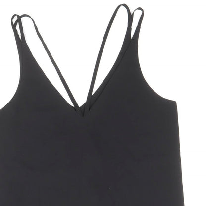 Womens UK Size 6 Topshop Black Camisole Tank