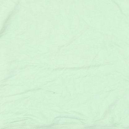 Preworn Womens Green Polyester Pullover Sweatshirt Size S Pullover - Out Of Time