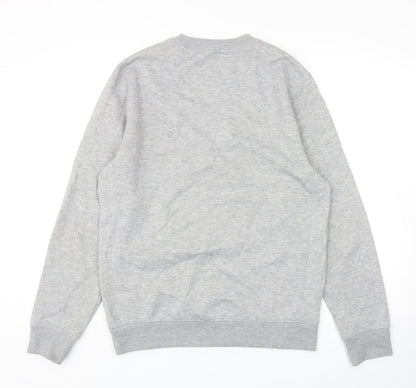Mens UK Size M Easy Grey Pullover Sweatshirt