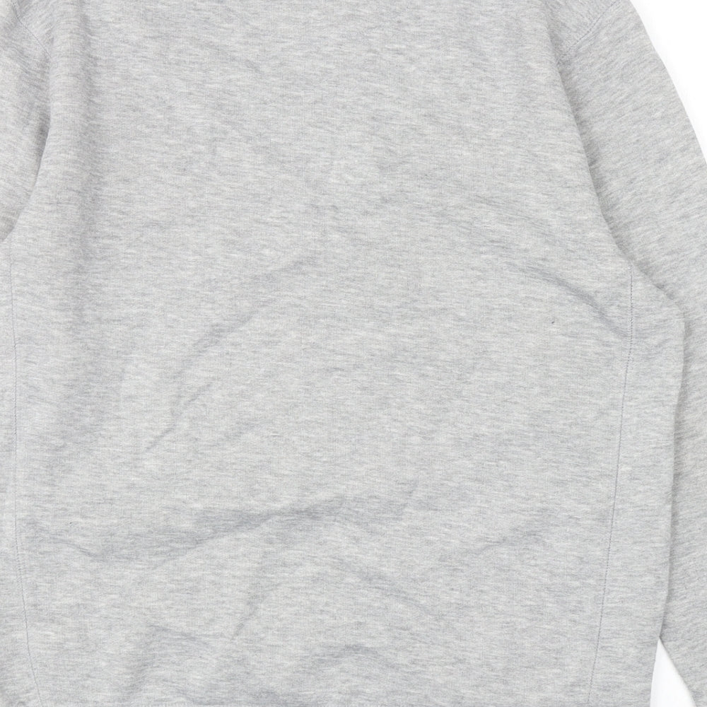 Mens UK Size M Easy Grey Pullover Sweatshirt