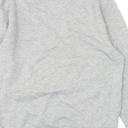 Mens UK Size M Easy Grey Pullover Sweatshirt