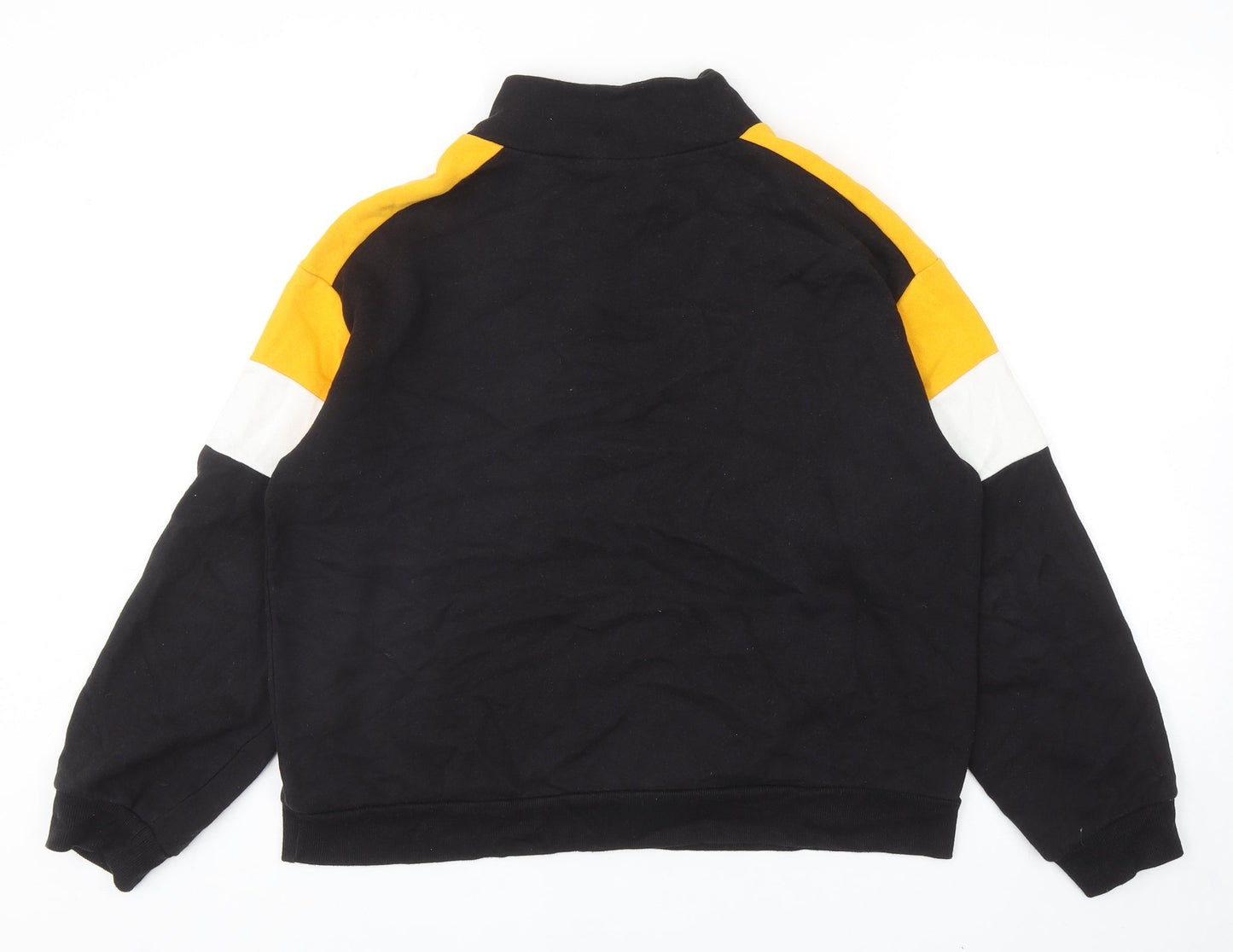 Womens UK Size M Divided by H&M Black Pullover Sweatshirt