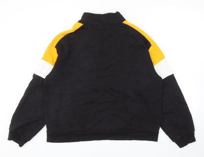 Womens UK Size M Divided by H&M Black Pullover Sweatshirt