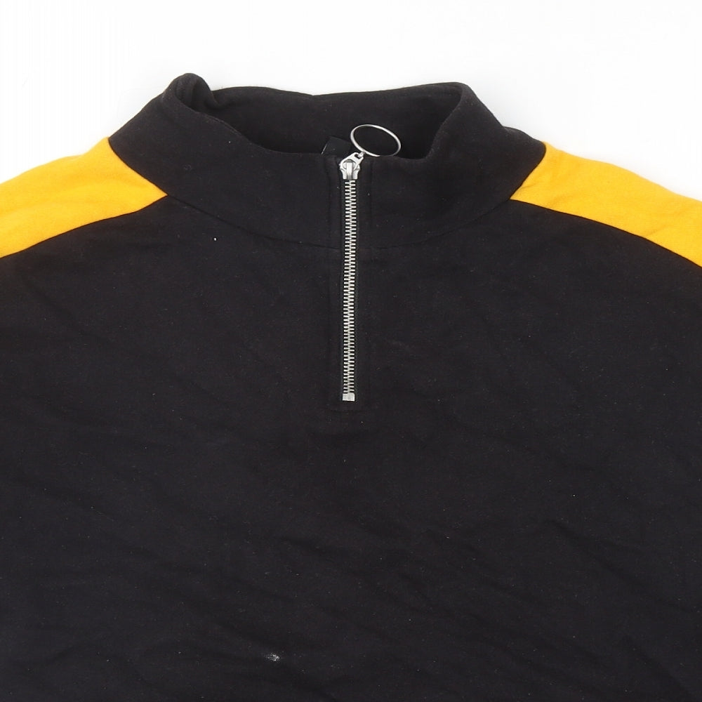 Womens UK Size M Divided by H&M Black Pullover Sweatshirt