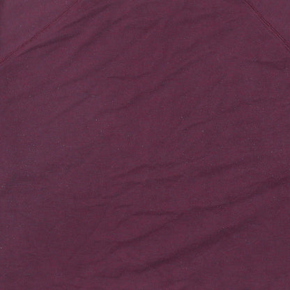 Womens UK Size L Divided by H&M Purple Pullover Sweatshirt