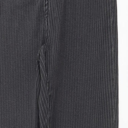 Bershka Womens Grey Cotton Jegging Leggings Size L L27 in