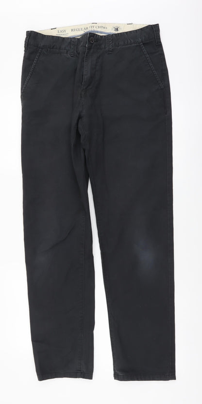 Mens UK Size 32 in Easy Regular Fit  Grey Trousers