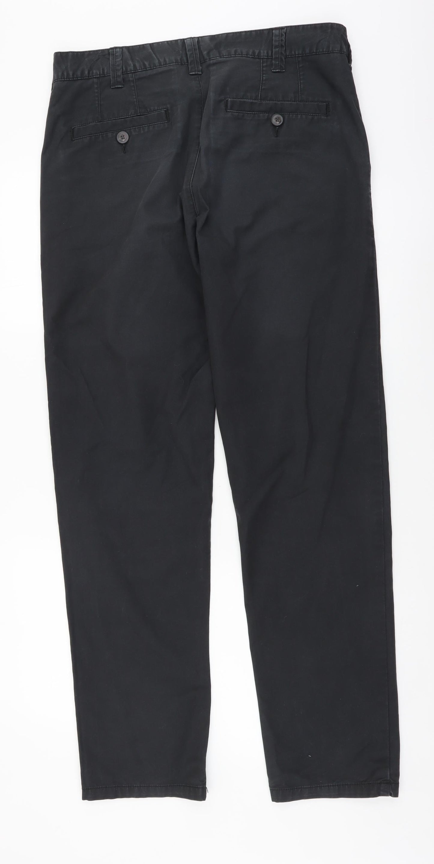 Mens UK Size 32 in Easy Regular Fit  Grey Trousers