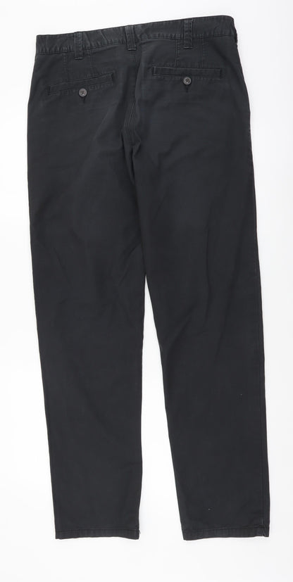 Mens UK Size 32 in Easy Regular Fit  Grey Trousers