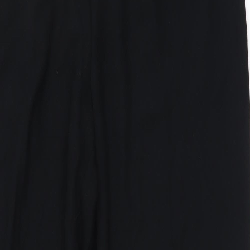 Womens UK Size 14 Principles Regular Fit Dress Pants Black Trousers