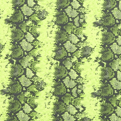 Primark Womens Green Geometric Polyester Basic T-Shirt Size S Round Neck