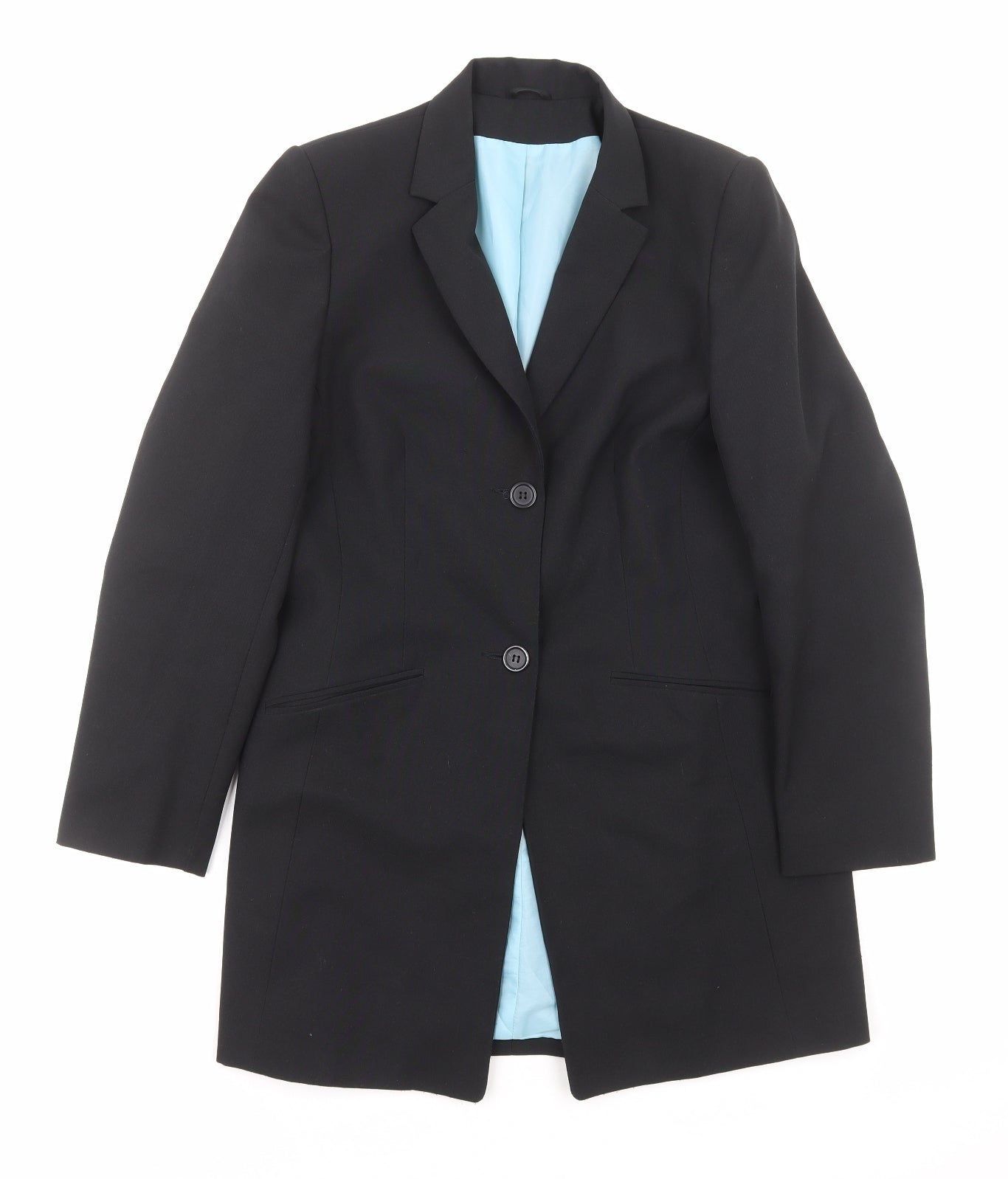 Dorothy Perkins Womens Black Polyester Jacket Blazer Size 12