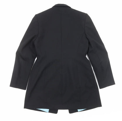 Dorothy Perkins Womens Black Polyester Jacket Blazer Size 12