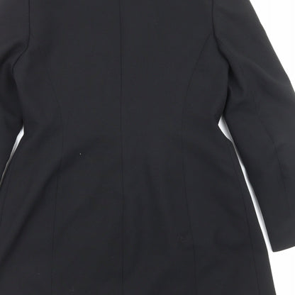 Dorothy Perkins Womens Black Polyester Jacket Blazer Size 12