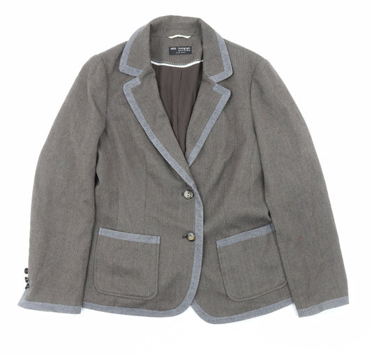 Womens UK Size 16 Marks and Spencer Brown Jacket
