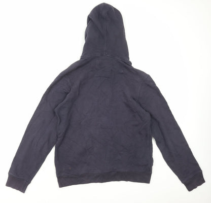 Nineteen Sixty Nine Womens Blue Cotton Pullover Hoodie Size M Pullover - Los Angeles Wanderers
