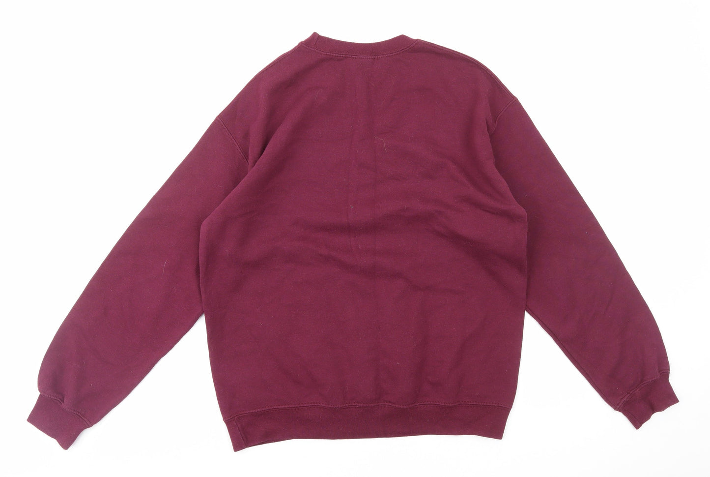 Missguided Womens Purple Cotton Pullover Sweatshirt Size M Pullover - New York Academy