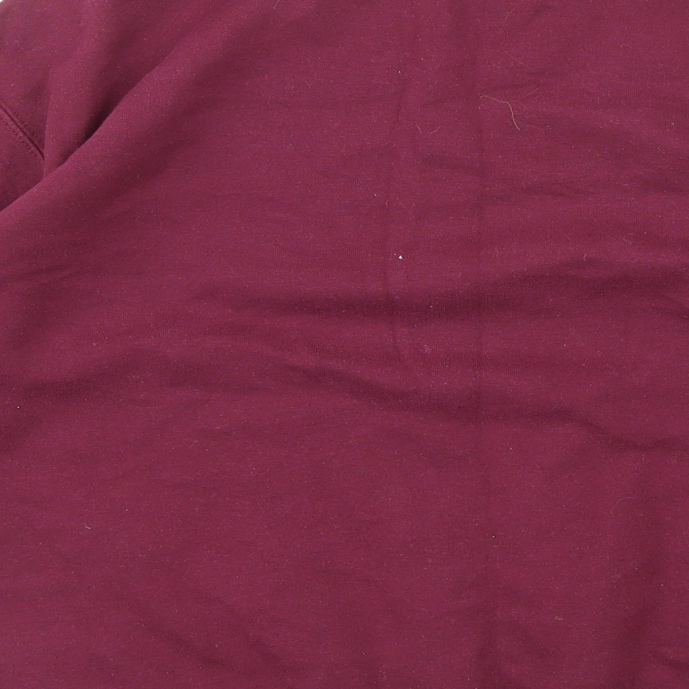 Missguided Womens Purple Cotton Pullover Sweatshirt Size M Pullover - New York Academy