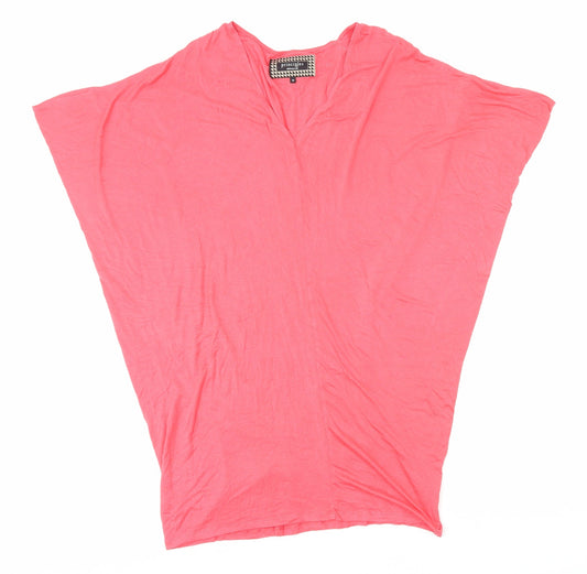 Womens UK Size 12 Principles Pink Basic Blouse