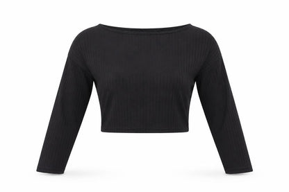 Womens UK Size 10 Nasty Gal Blue Cropped T-Shirt