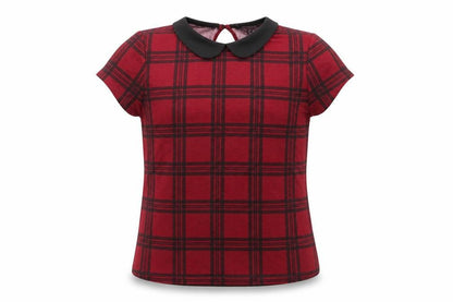 Womens UK Size 6 Atmosphere Red Basic T-Shirt