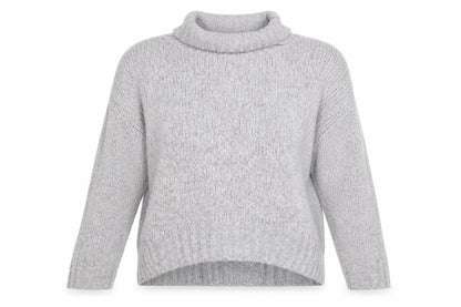 Womens UK Size XS H&M Grey Pullover Jumper