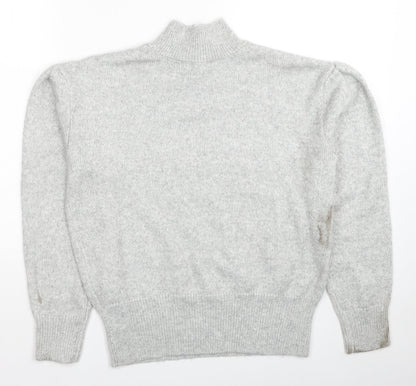 Womens UK Size S Marks and Spencer Grey Pullover Jumper