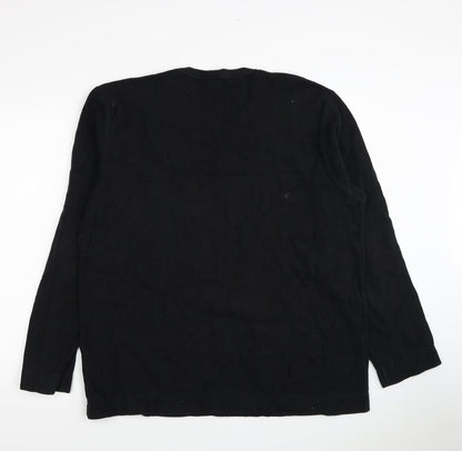 Mens UK Size M Burton Black Pullover Sweatshirt