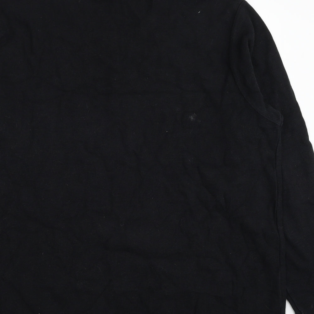 Mens UK Size M Burton Black Pullover Sweatshirt