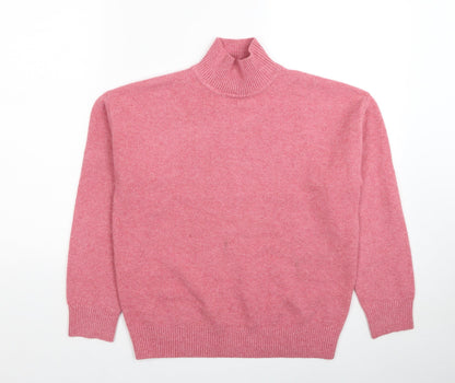 Womens UK Size XS Marks and Spencer Pink Pullover Jumper