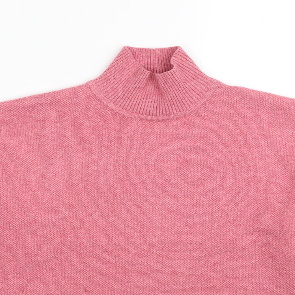 Womens UK Size XS Marks and Spencer Pink Pullover Jumper