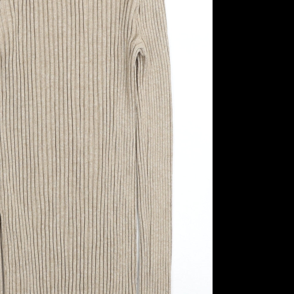 Womens UK Size 14 ASOS Beige Pullover Jumper