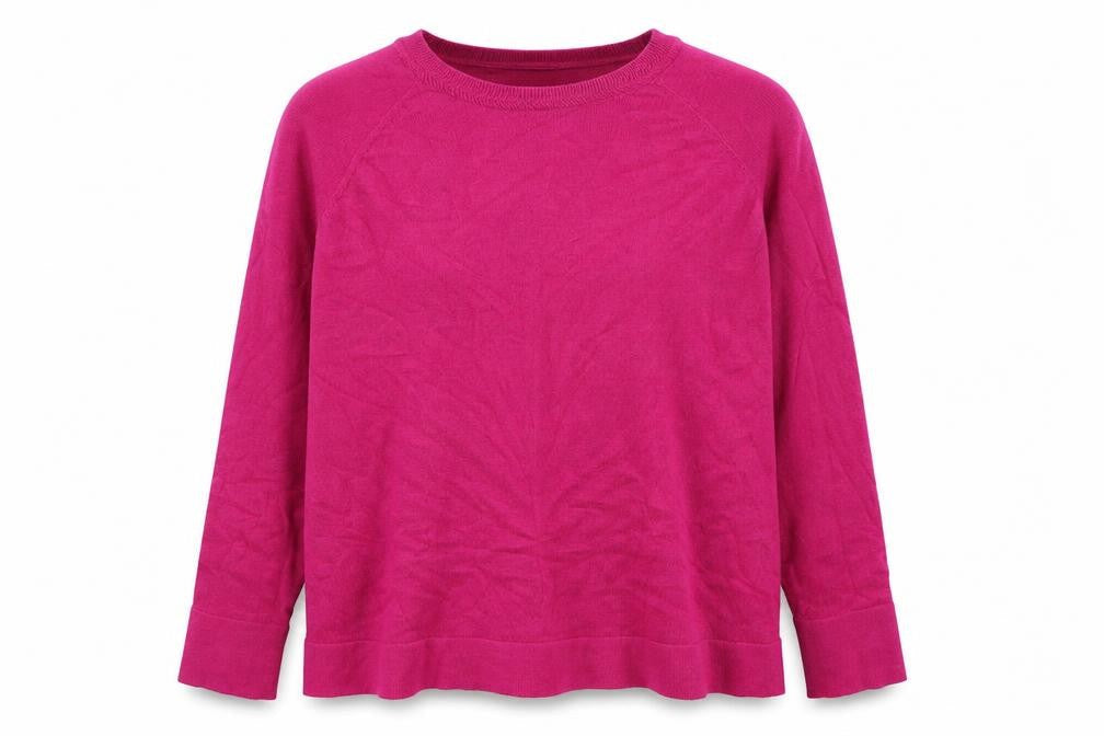 Womens UK Size 12 Preworn Pink Pullover Jumper