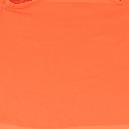 Womens UK Size 8 New Look Orange Basic Blouse