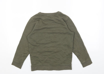 George Womens Green Cotton Pullover Sweatshirt Size S Pullover - Beyond
