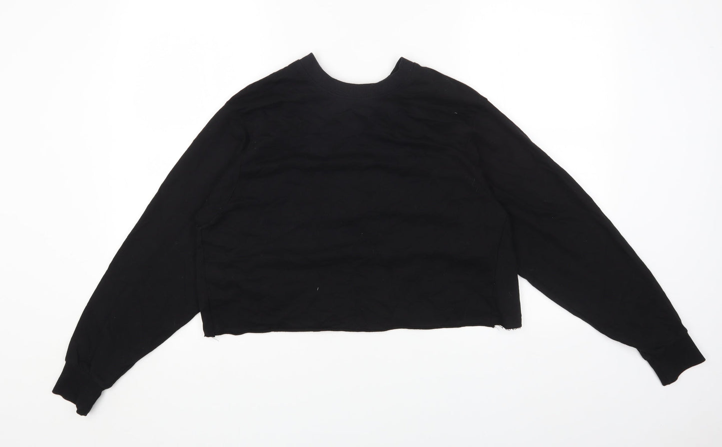 Womens UK Size 6 ASOS Black Pullover Sweatshirt