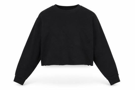 Womens UK Size 6 ASOS Black Pullover Sweatshirt