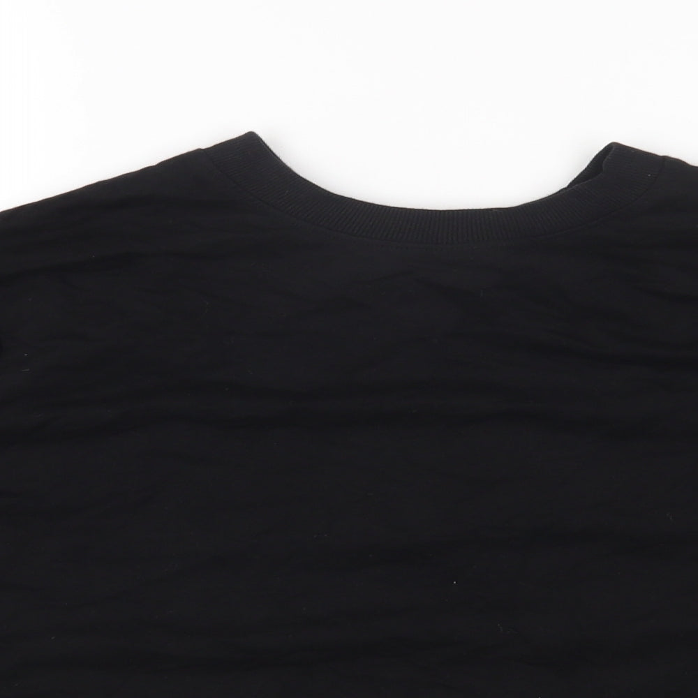 Womens UK Size 6 ASOS Black Pullover Sweatshirt