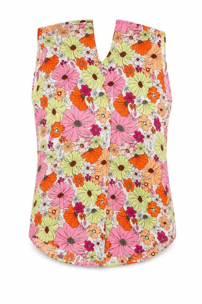 Womens UK Size 8 Marks and Spencer Multicoloured Basic Blouse