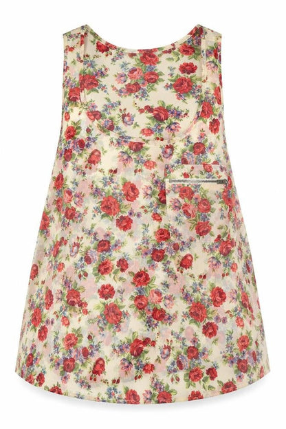 Womens UK Size 6 Topshop Ivory Basic Tank