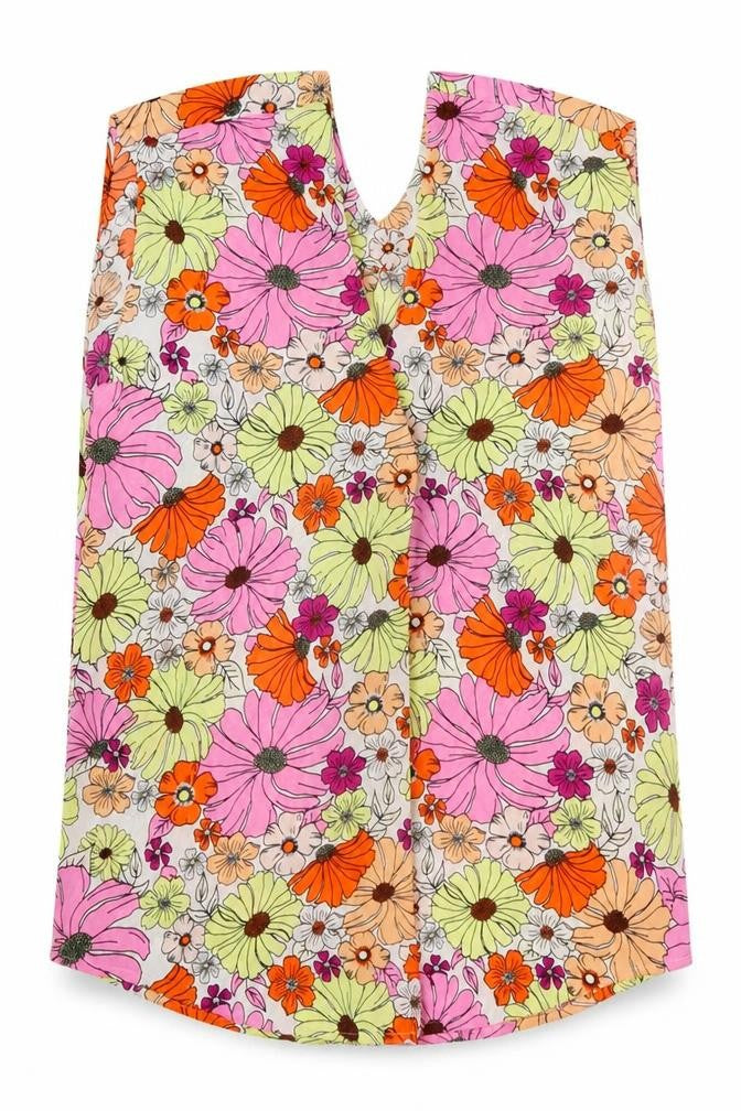 Womens UK Size 6 Marks and Spencer Multicoloured Basic Tank