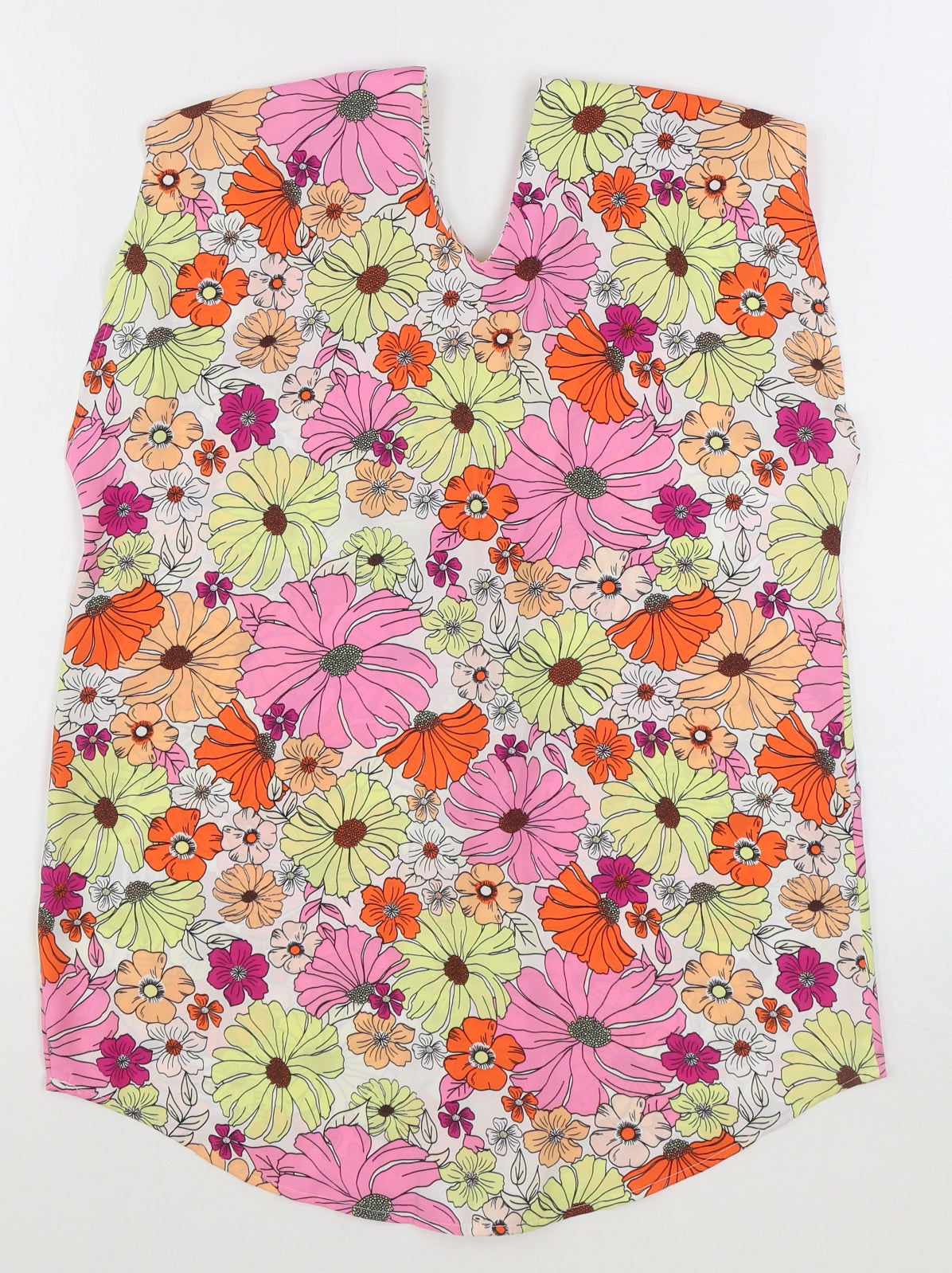 Womens UK Size 6 Marks and Spencer Multicoloured Basic Tank